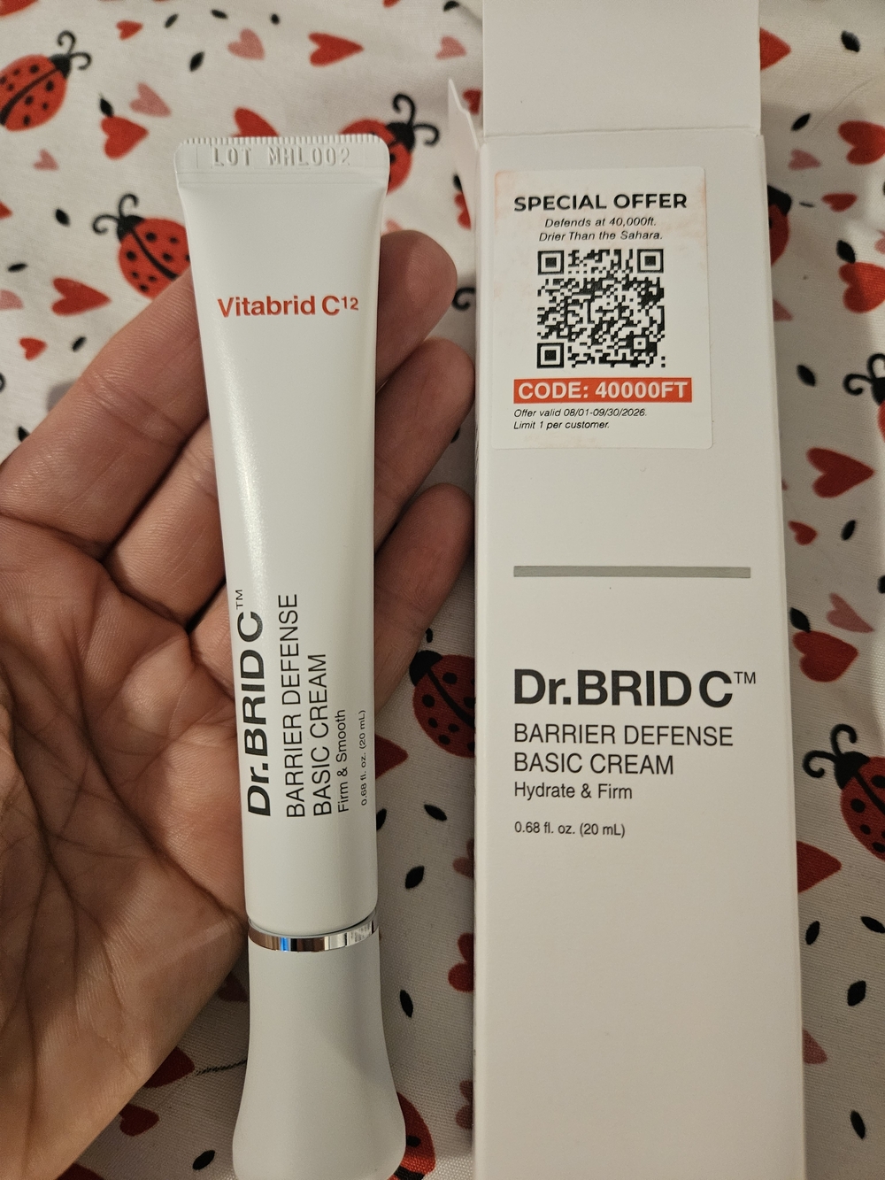 Dr. BRID C Barrier Defense Basic Cream — White Moisturizer with Vitabrid C12